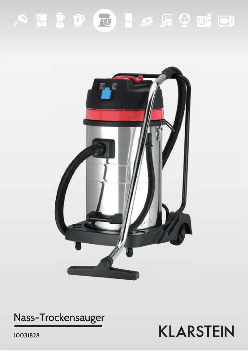 Image de la première page du manuel de l'appareil 10031828