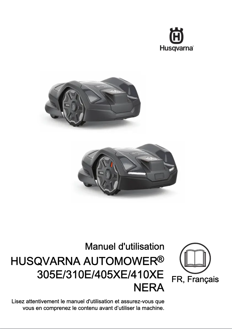 Image de la première page du manuel de l'appareil Automower 310E