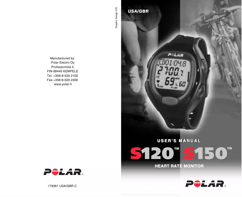 Image de la première page du manuel de l'appareil S150