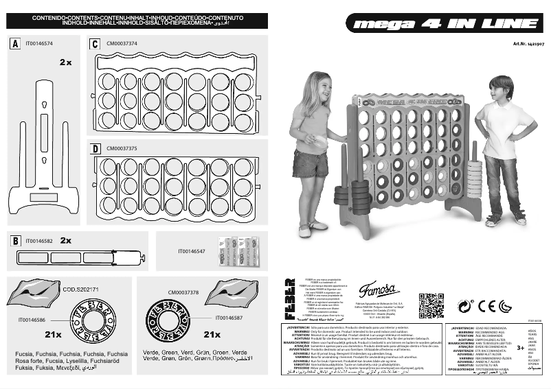 Page n°1 - Manuel utilisateur Feber Mega 4 in Line