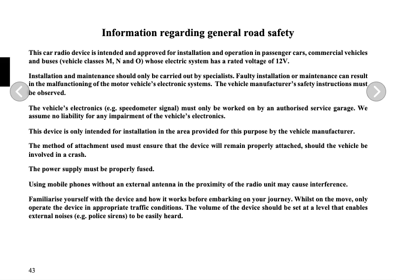 Página 1 del manual Manual de usuario Becker MonzaMP3 7885