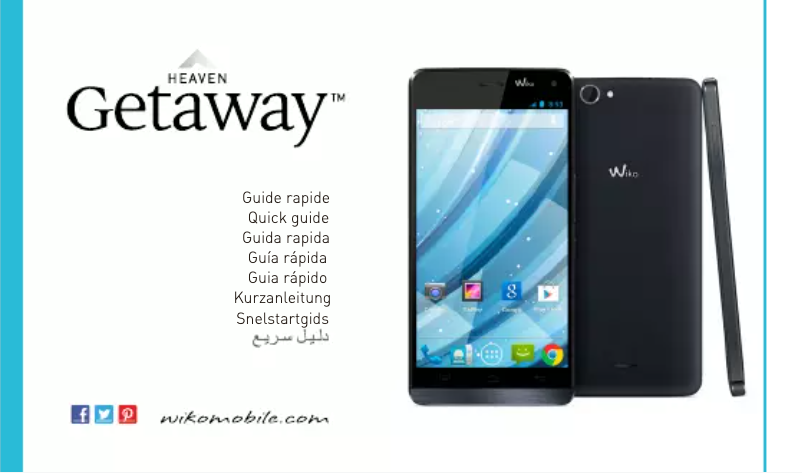 Page n°1 - Manuel utilisateur Wiko Getaway