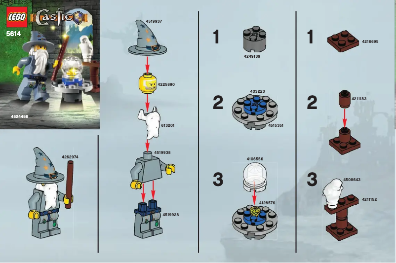 Page n°1 - Manuel utilisateur Lego The Good Wizard