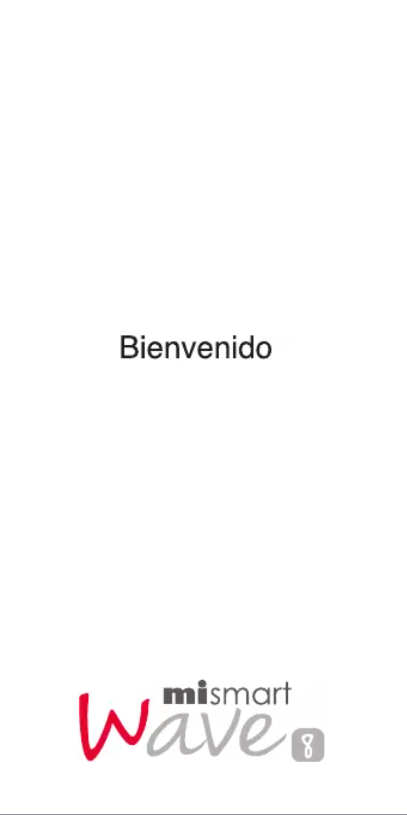 Image de la première page du manuel de l'appareil Mismart Wave 8