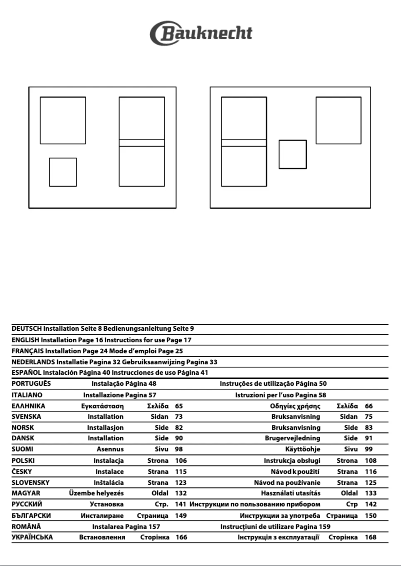 Page 1 de la notice Manuel utilisateur Bauknecht CTAI 6640FS