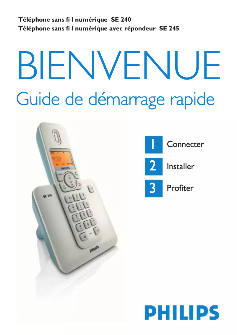 Imagen de la primera página del manual del dispositivo SE2402S