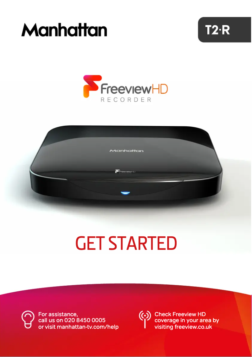 Page 1 de la notice Manuel utilisateur Manhattan T2
