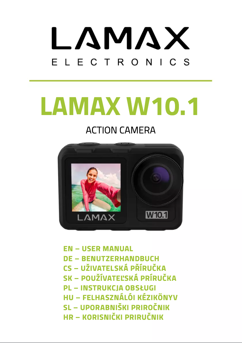 Page n°1 - Manuel utilisateur Lamax W10.1