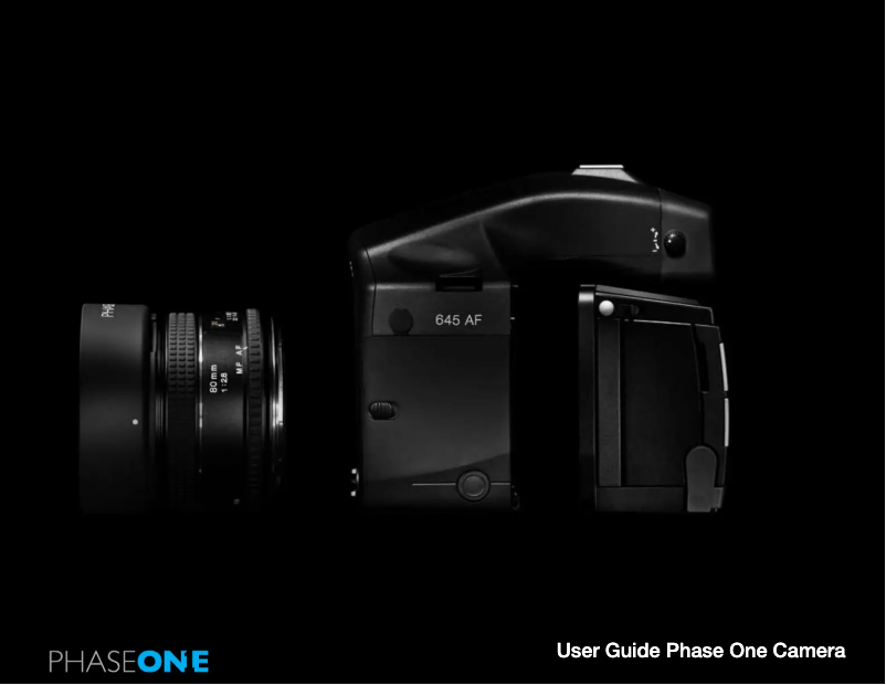 Image de la première page du manuel de l'appareil 645 AF