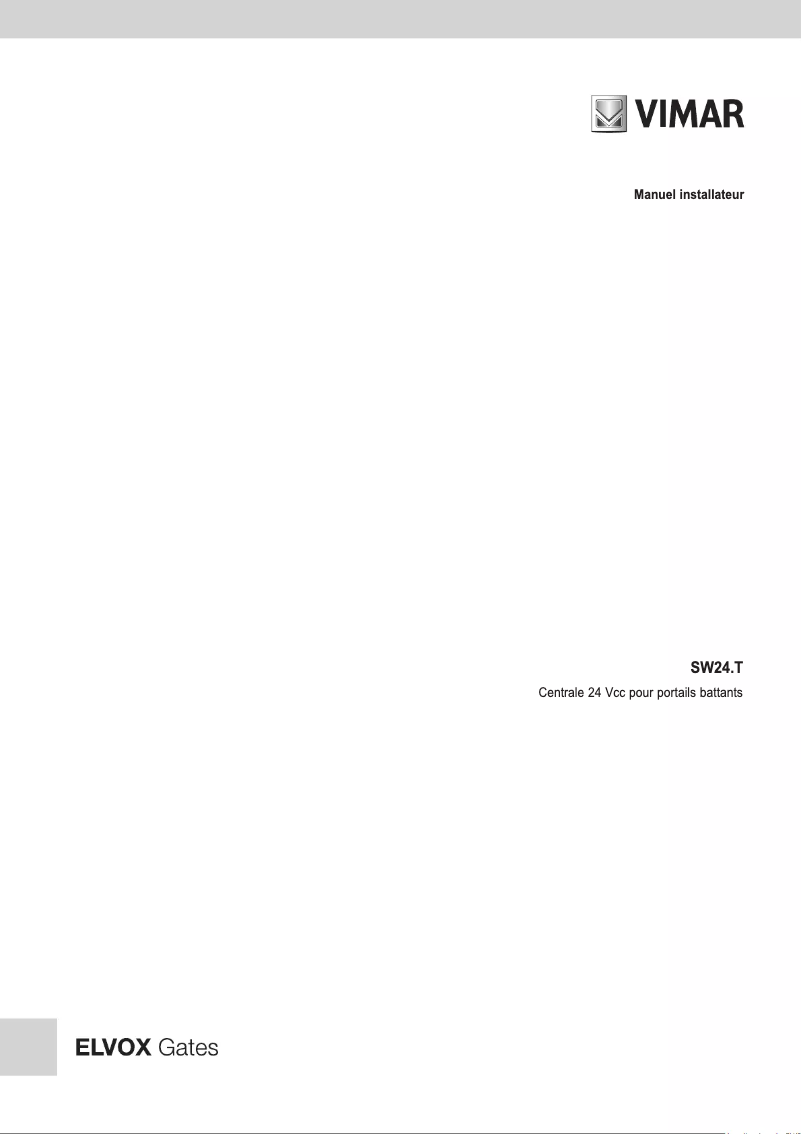 Image de la première page du manuel de l'appareil ELVOX EK06.EXP