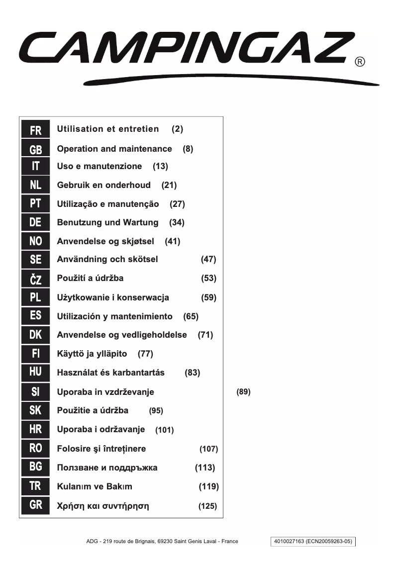Image de la première page du manuel de l'appareil 3 Series Classic LS Plus D