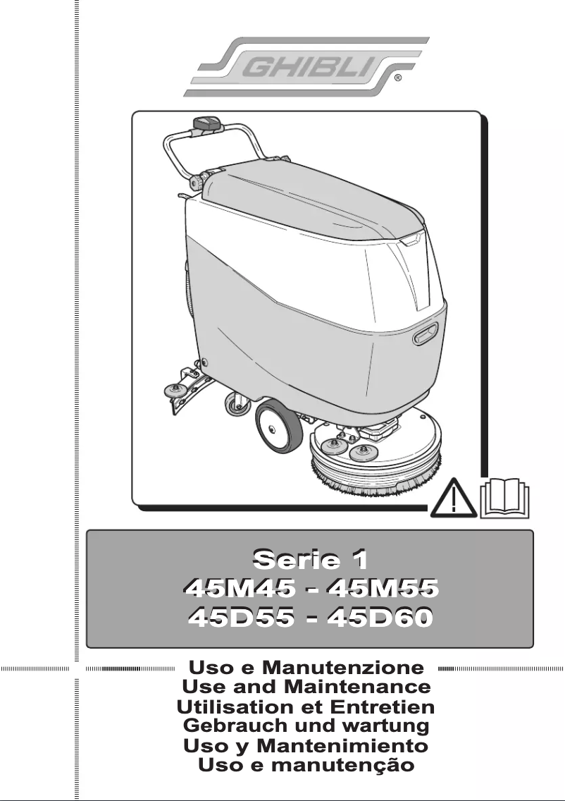 Page n°1 - Manuel utilisateur Ghibli S1 45D60