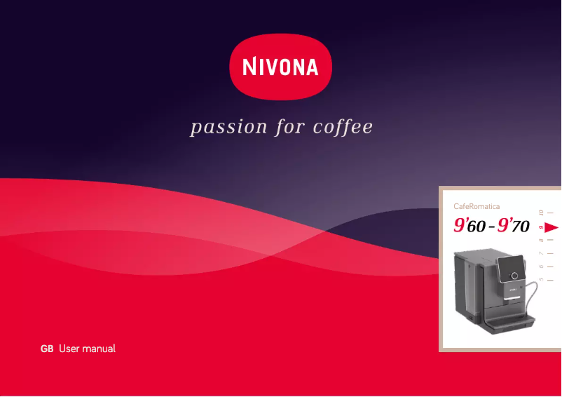 Page n°1 - Manuel utilisateur Nivona CafeRomatica 960
