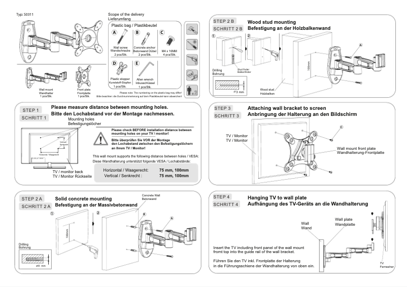 Page 1 de la notice Manuel utilisateur Ricoo S0311