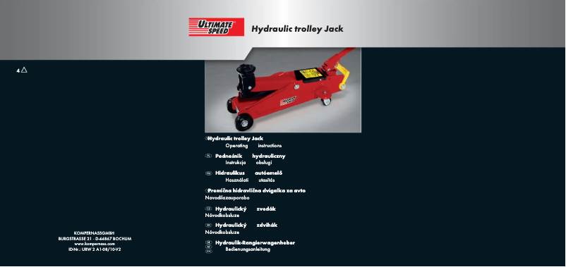 Page n°1 - Manuel utilisateur Ultimate Speed URW 2 A1