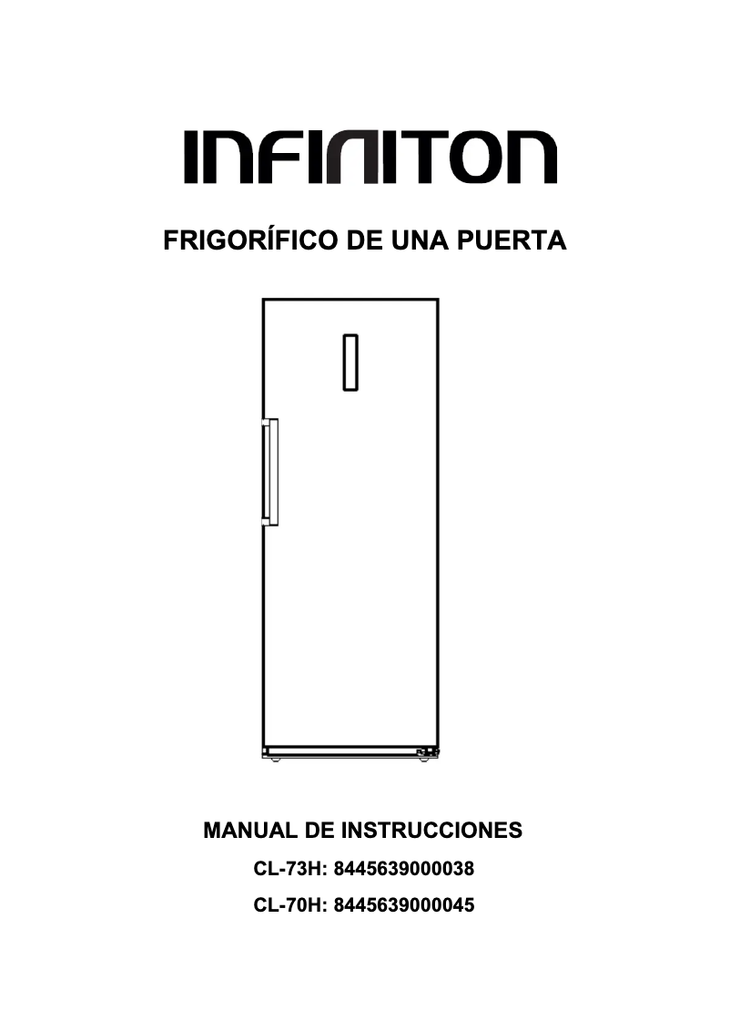 Page 1 de la notice Manuel utilisateur Infiniton CL-73H