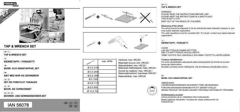Image de la première page du manuel de l'appareil Z28395