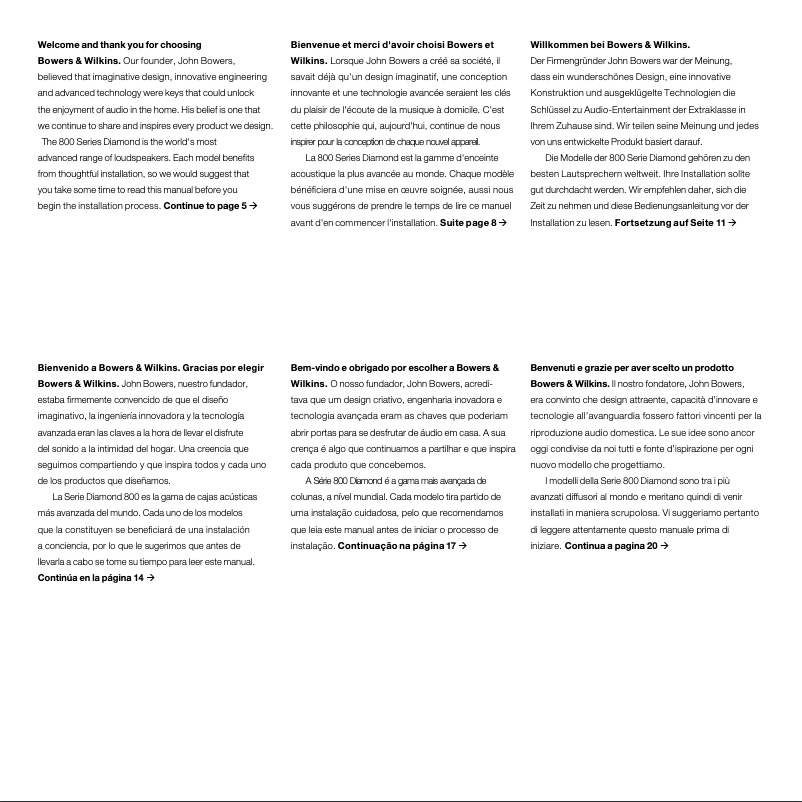 Página 1 del manual Manual de usuario Bowers & Wilkins HTM2 D3