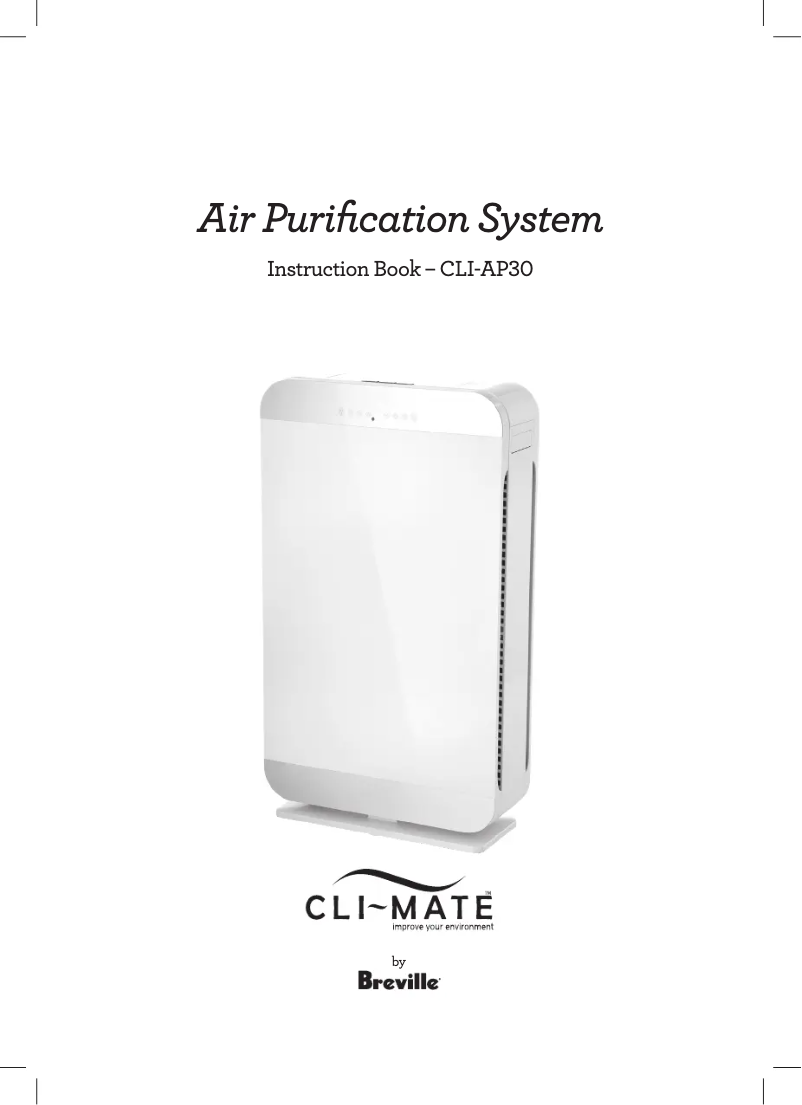 Page 1 de la notice Manuel utilisateur Cli-mate CLI-AP30