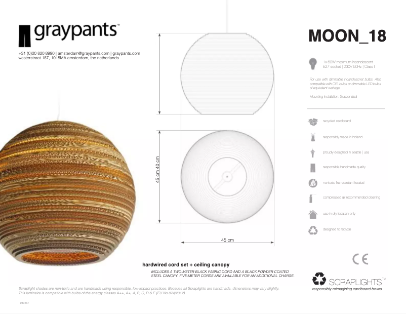 Page n°1 - Manuel utilisateur Graypants Moon