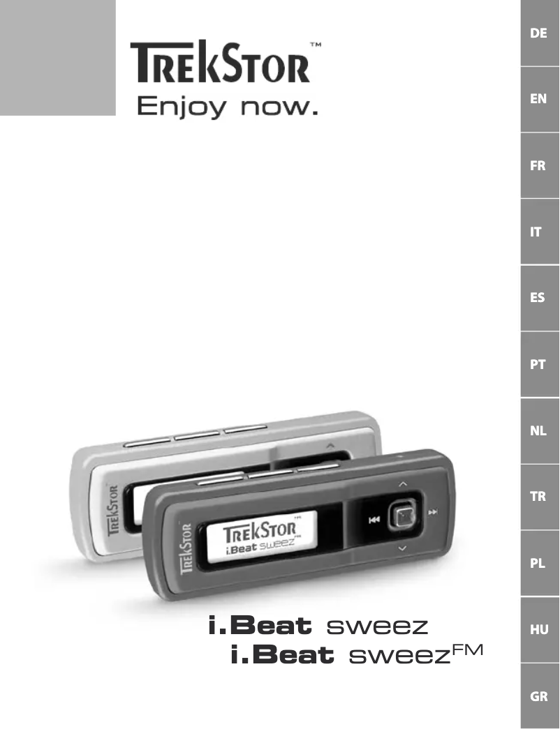Image de la première page du manuel de l'appareil I.Beat sweez FM