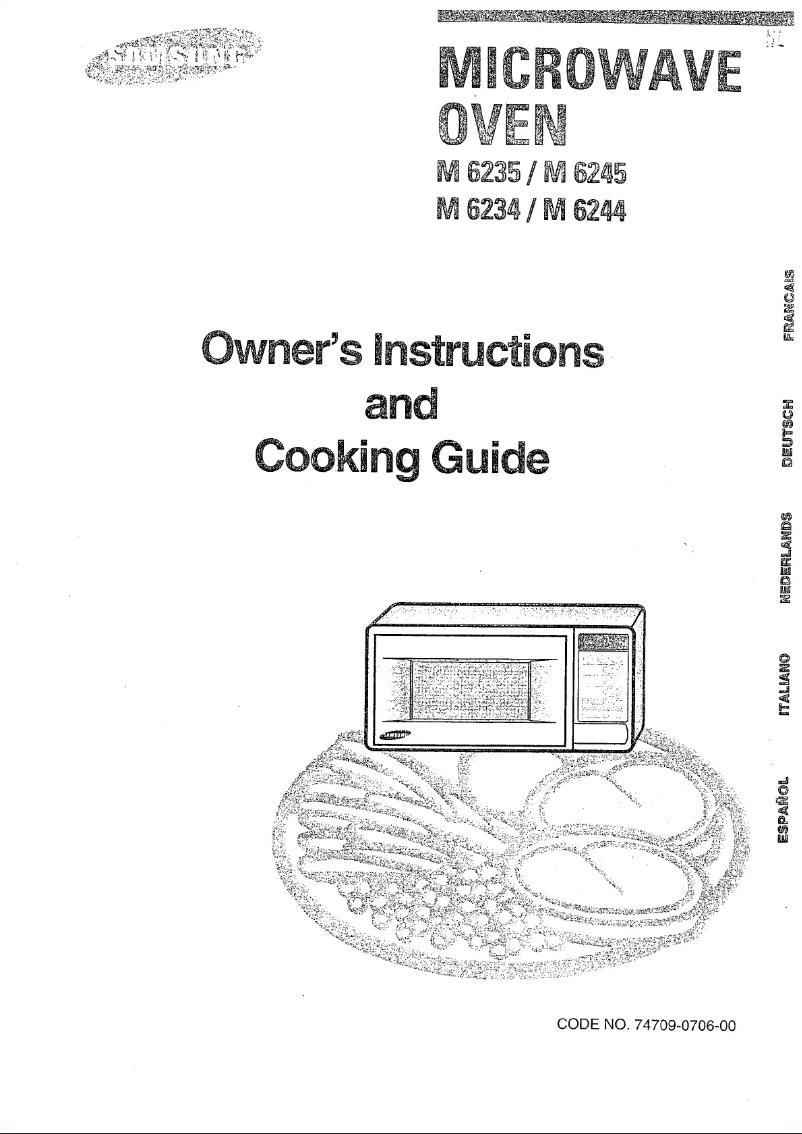 Page n°1 - Manuel utilisateur Samsung M 6245
