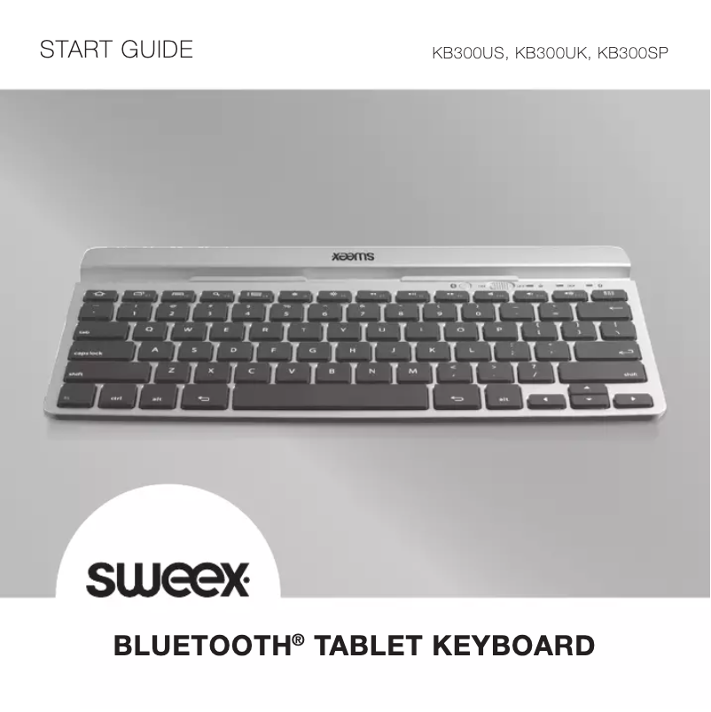 Page n°1 - Manuel utilisateur Sweex KB300US