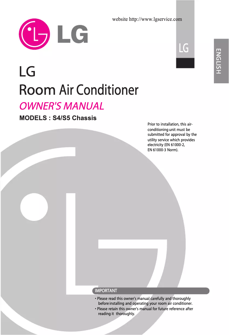 Page 1 de la notice Manuel utilisateur LG S126JP