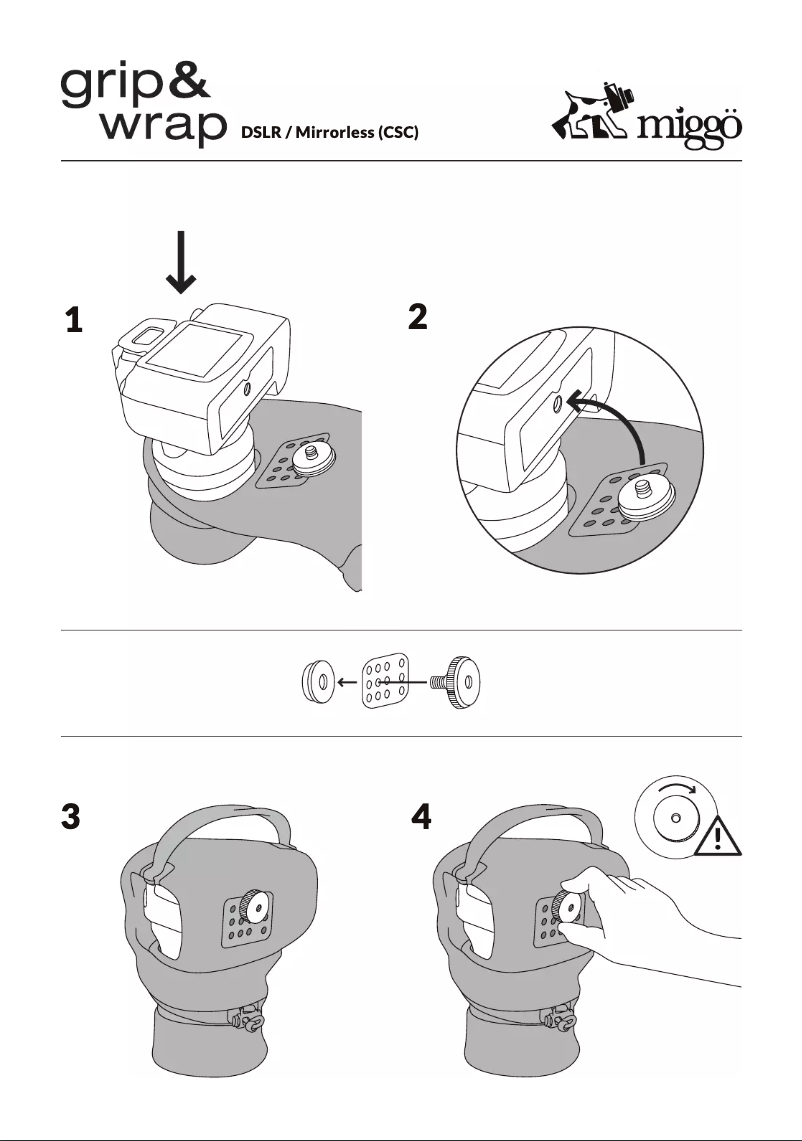 Page n°1 - Manuel utilisateur Miggo Grip & Wrap