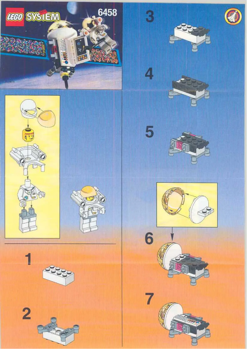 Image de la première page du manuel de l'appareil Space Port Sat 4