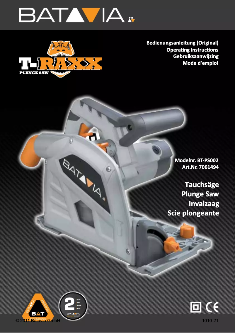 Página 1 del manual Manual de usuario Batavia BT-PS002