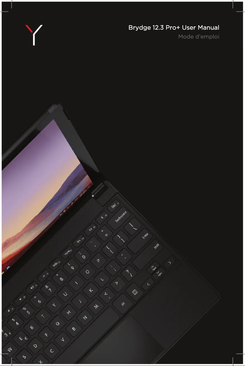 Image de la première page du manuel de l'appareil 12.3 Pro+