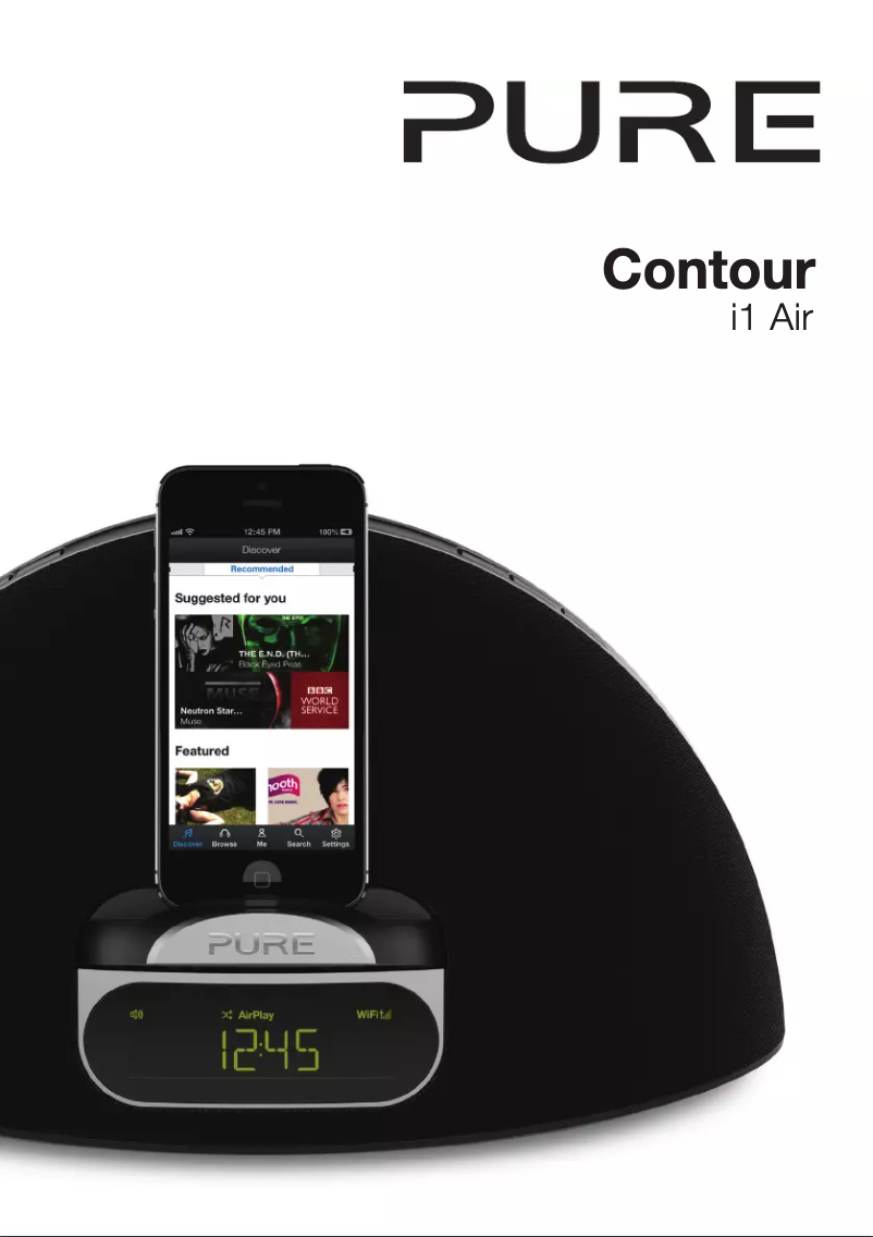 Page 1 de la notice Manuel utilisateur Pure Contour i1 Air