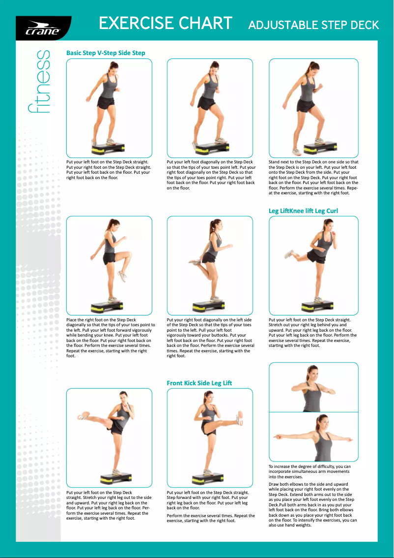 Page n°1 - Manuel utilisateur Crane Adjustable Step Deck ASP-US-047