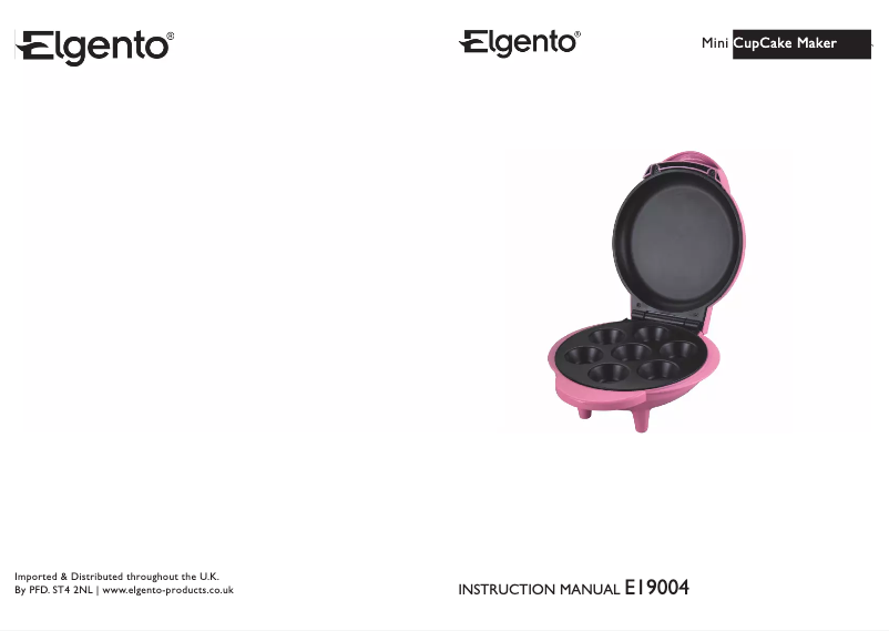 Page n°1 - Manuel utilisateur Elgento E19004