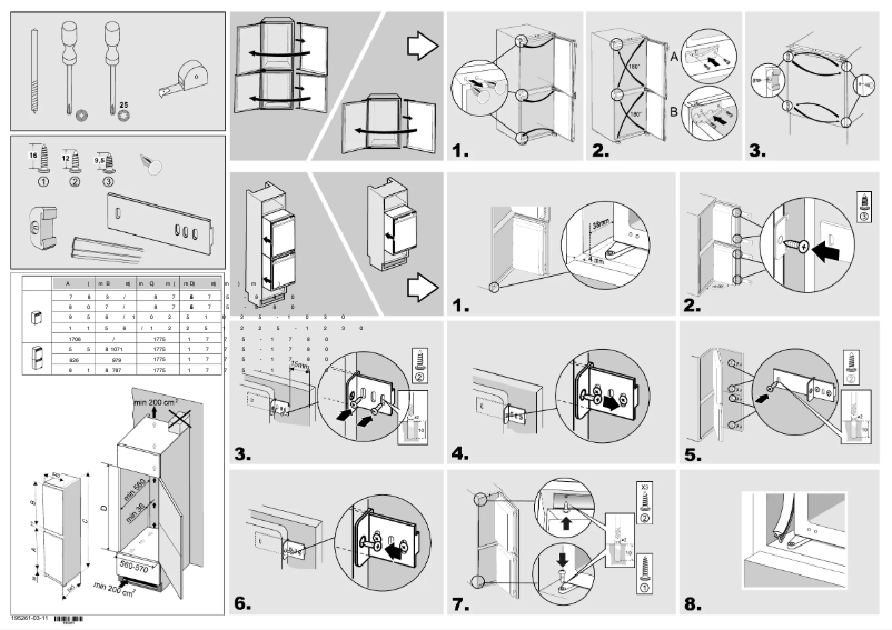 Page n°1 - Manuel utilisateur Gorenje RBI4182