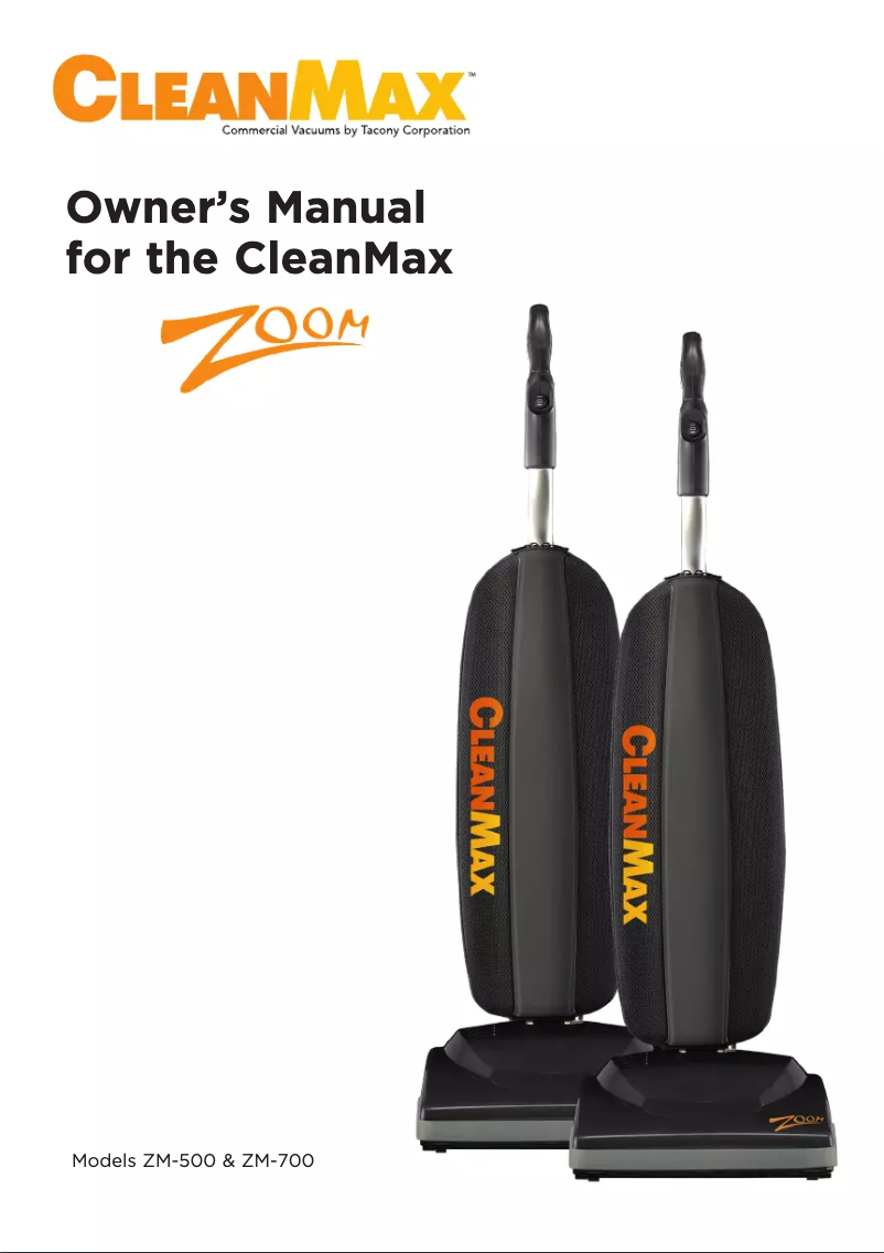 Image de la première page du manuel de l'appareil Zoom ZM-500