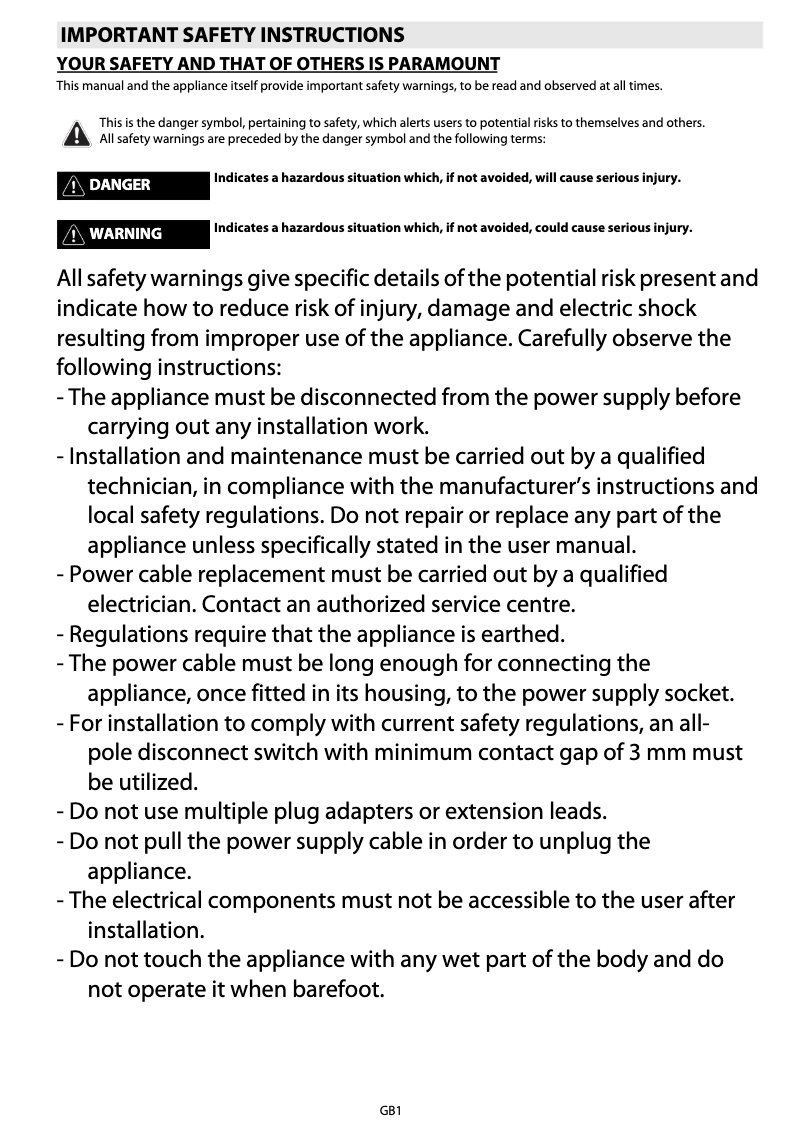 Image de la première page du manuel de l'appareil BLVMS 8100 SW