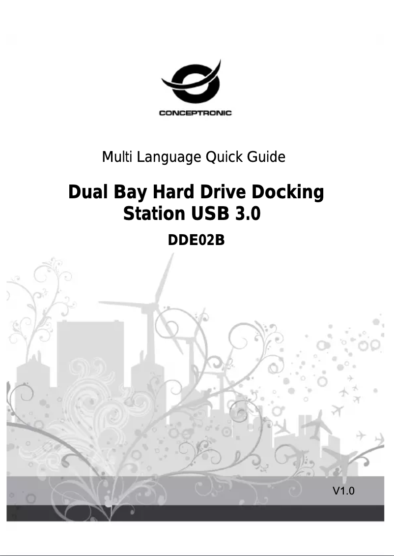 Page n°1 - Manuel utilisateur Conceptronic DDE02B