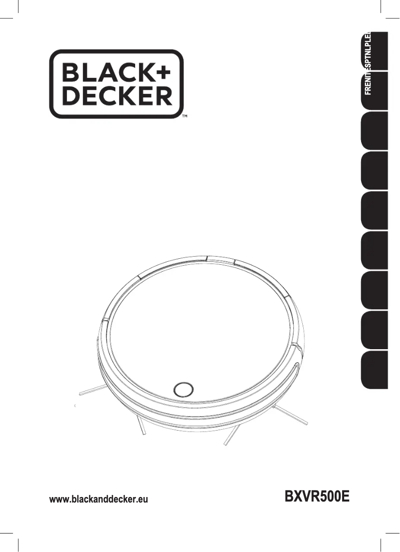 Page 1 de la notice Manuel utilisateur Black & Decker BXRV500E