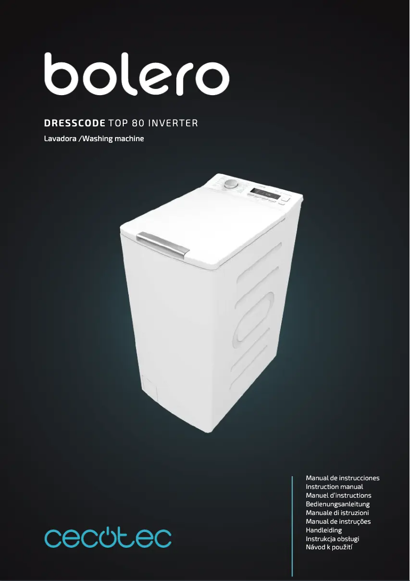 Página 1 del manual Manual de usuario Cecotec Bolero DressCode Top 80 Inverter