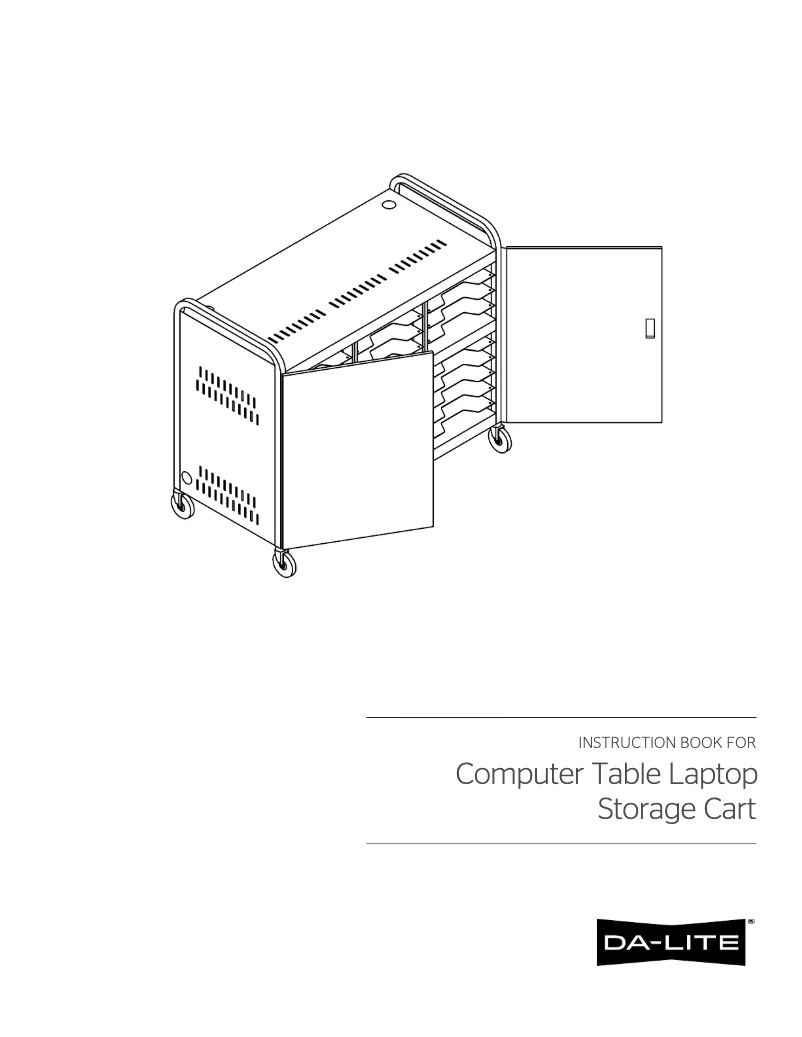 Page n°1 - Manuel utilisateur Da-Lite CT-LS30