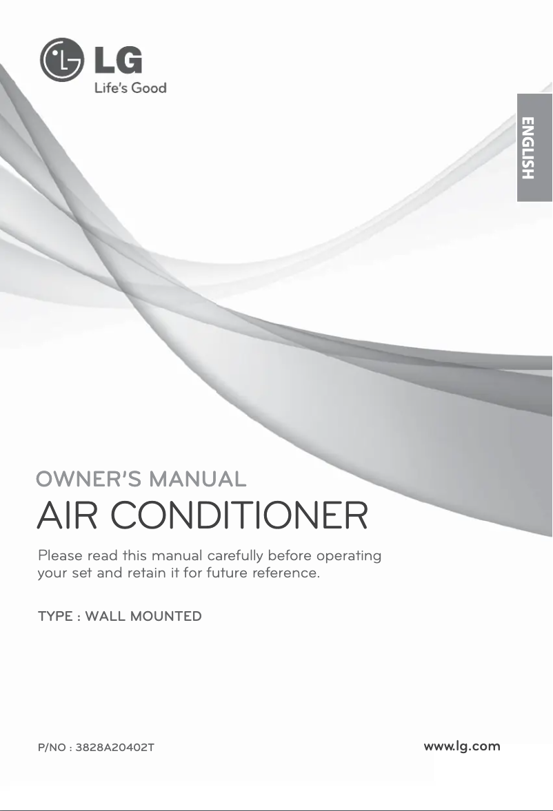 Página 1 del manual Manual de usuario LG ASNH0766KA2