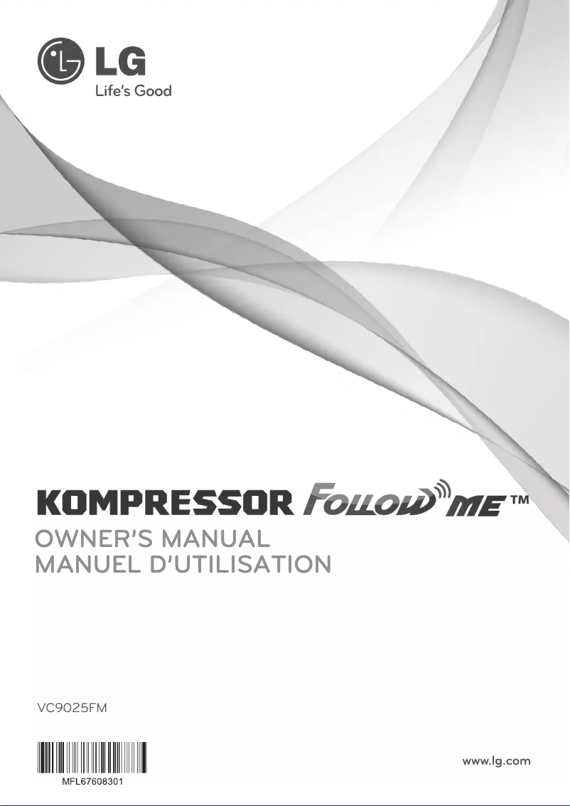Página 1 del manual Manual de usuario LG VC9025FM