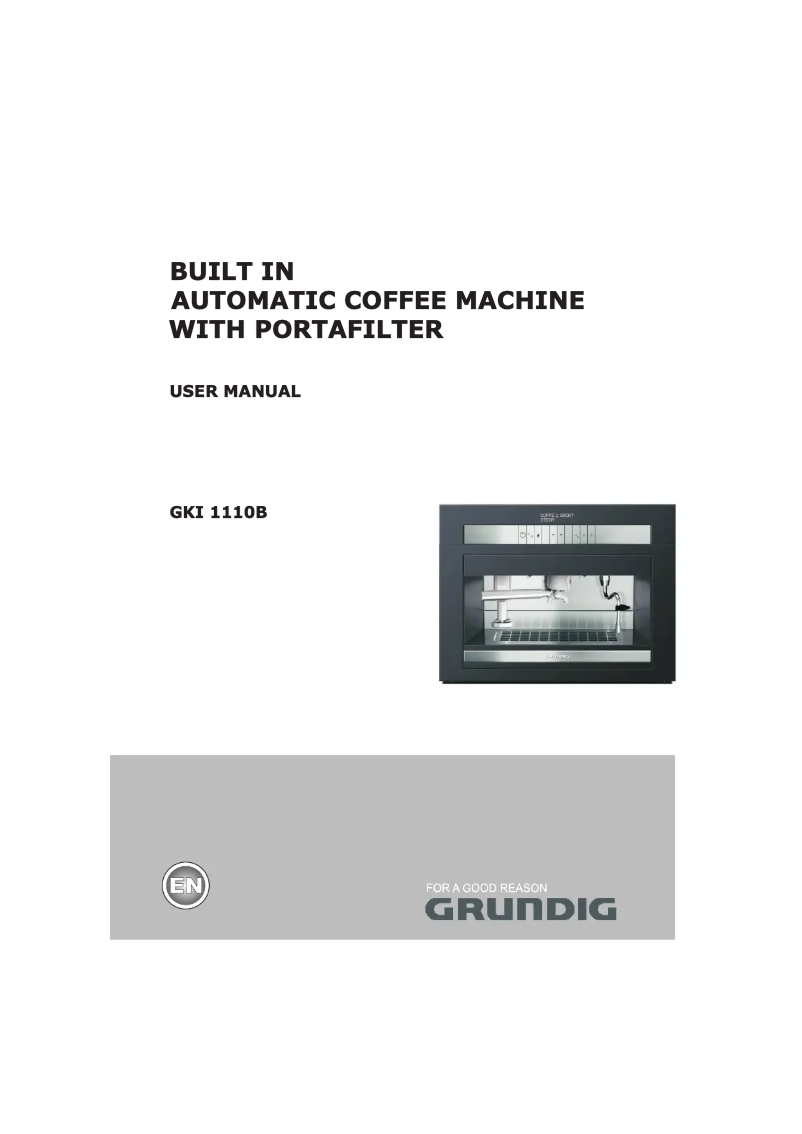 Imagen de la primera página del manual del dispositivo GKI 1110