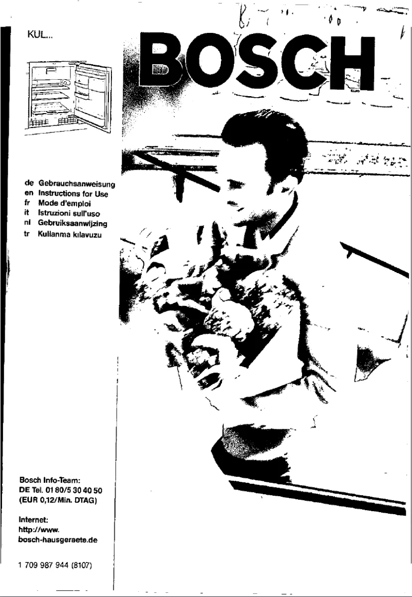 Image de la première page du manuel de l'appareil KUL1406