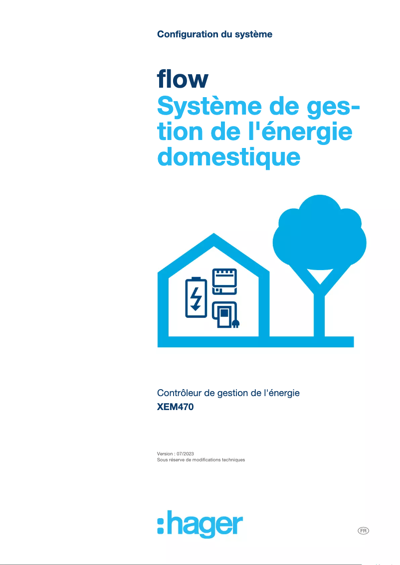 Page n°1 - Manuel utilisateur Hager XEV1K22T2S