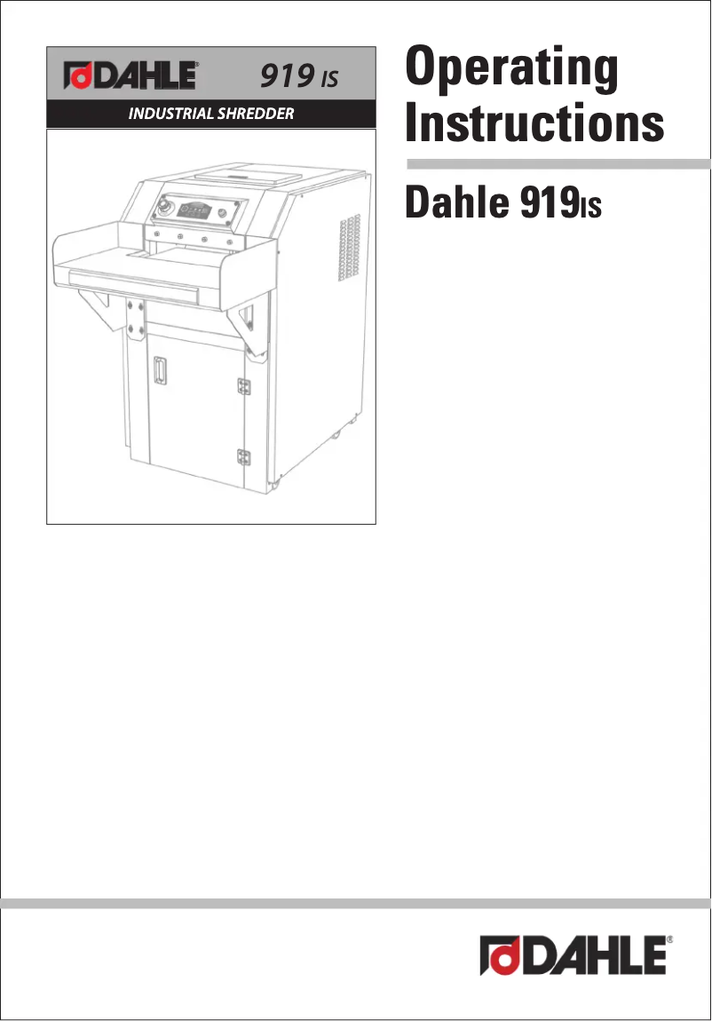 Image de la première page du manuel de l'appareil PowerTEC 919 IS