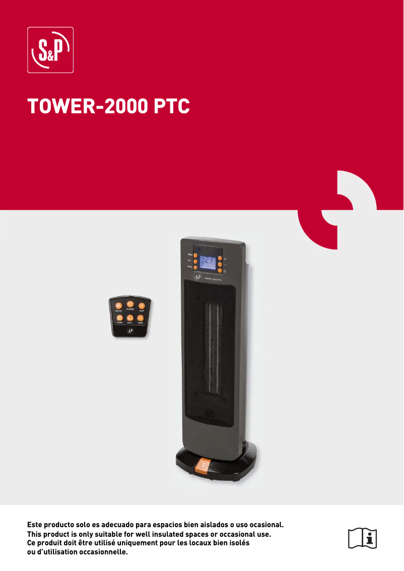 Página 1 del manual Manual de usuario Soler & Palau TOWER-2000 PTC