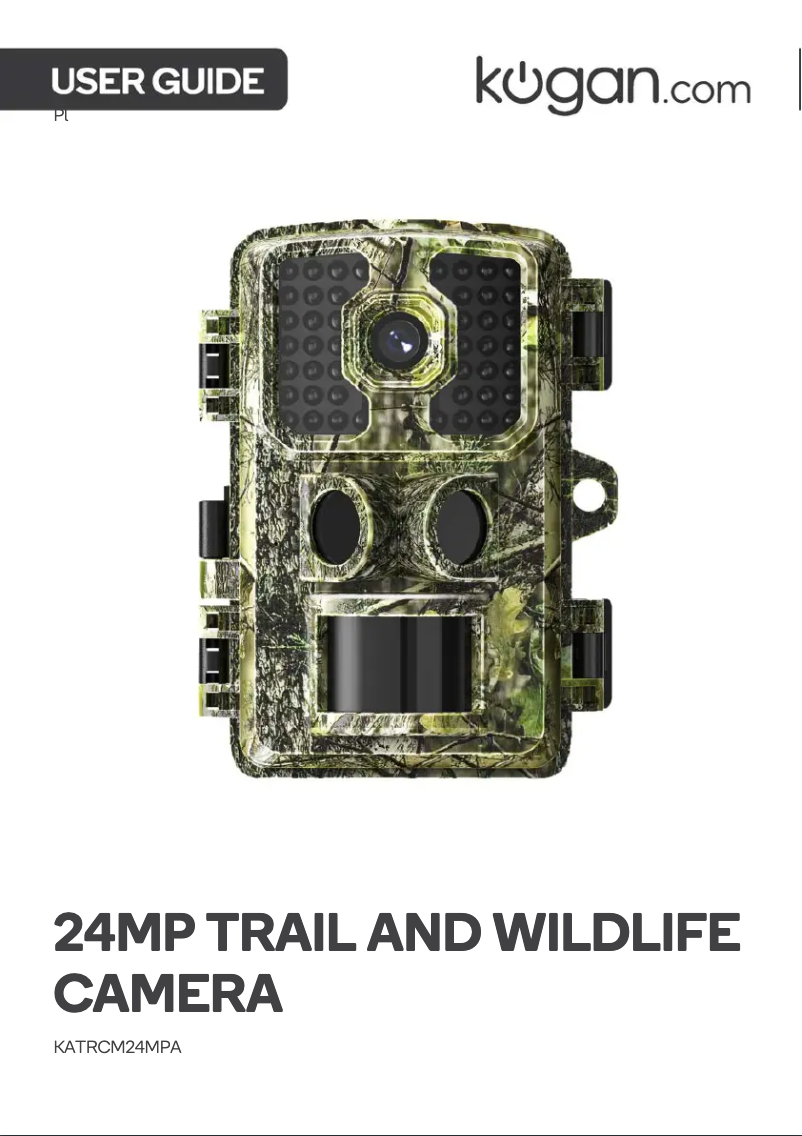 Image de la première page du manuel de l'appareil KATRCM24MPA